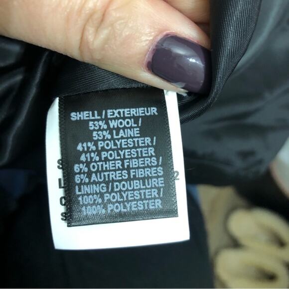 Sam Edelman Double Breasted Wool Blend Coat XXL NWT - Picture 10 of 11